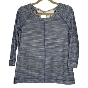 T by Talbots long sleeve top with back tie. Size Sp